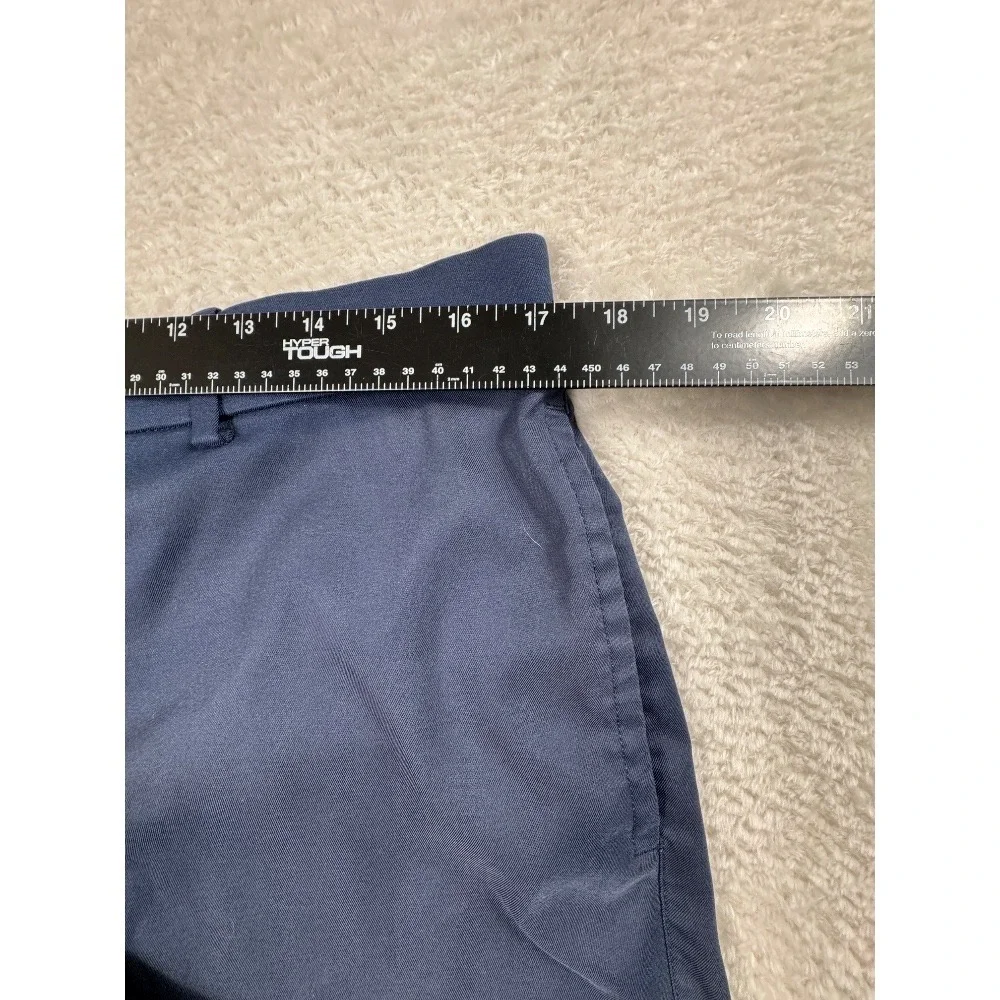 Nike Dri-FIT Men's Blue Golf‎ Shorts Flat Front Lightweight Performance Size 34